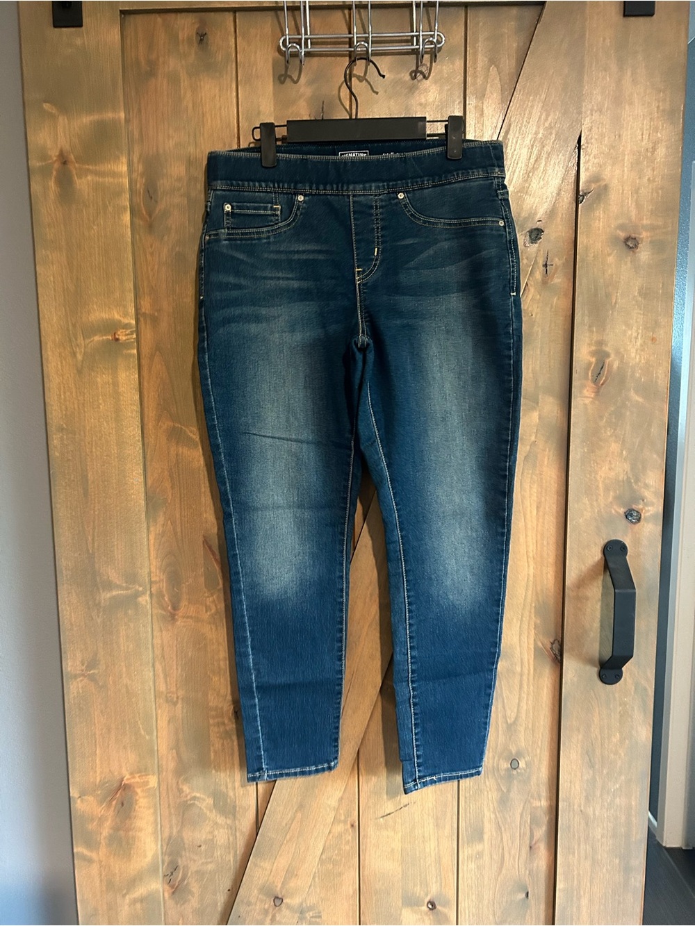 Levi Strauss Dark Blue pull on Stretch jeans